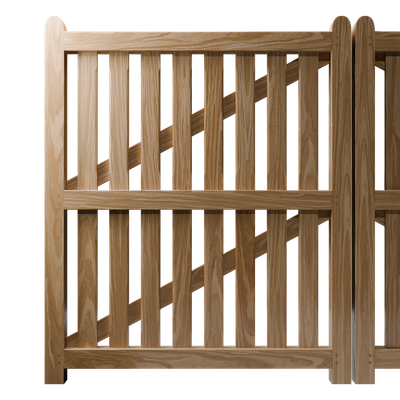 Tall Driveway Gate - Karlštejn